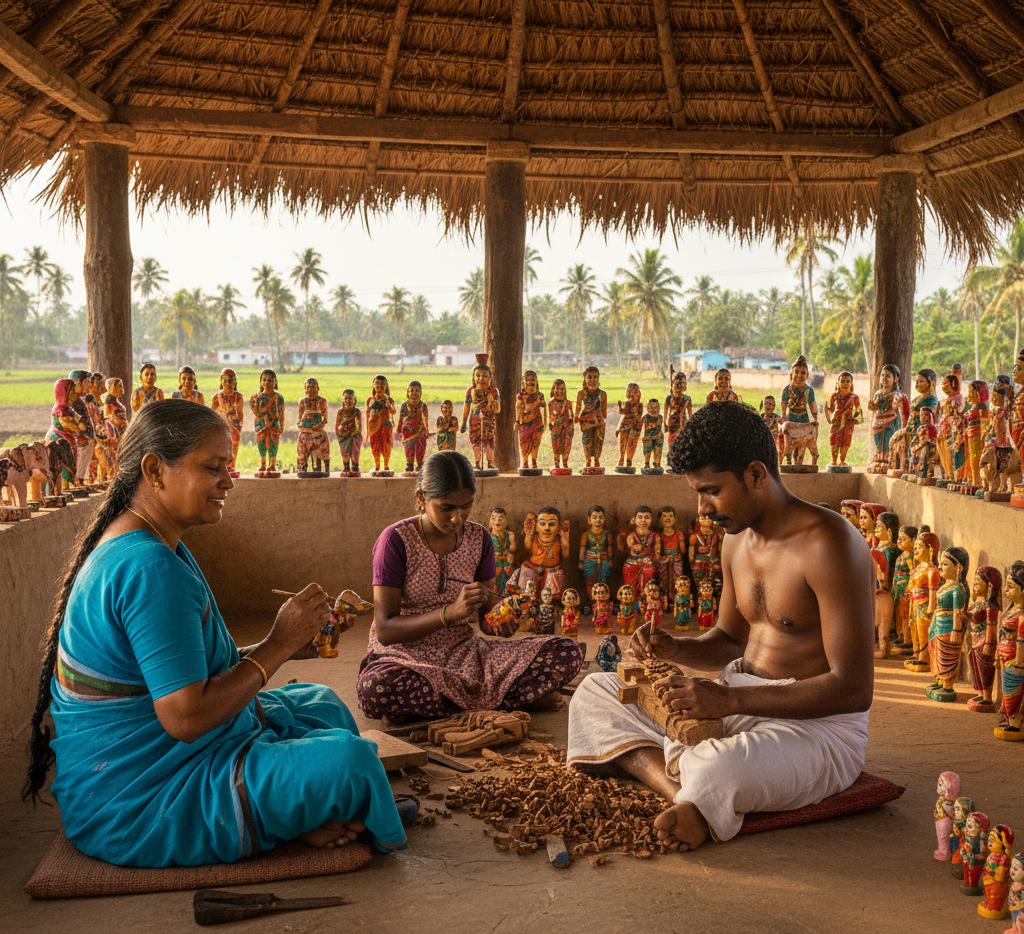 popular kinnal art creations